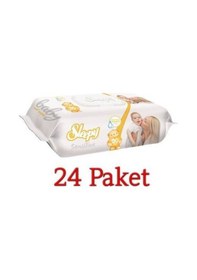 Resim Sleepy Sensitive Islak Mendil 24x90'lı Tekli 