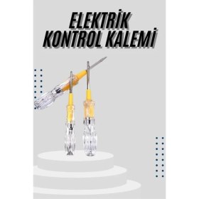 Resim Kontrol Kalemi Çift Taraflı Uçlu Elektrik Akım Test Cihazı Tdms-07 