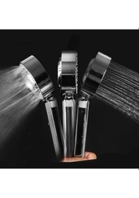 Resim Çift Taraflı Yüksek Basınç Su Akıtan Şampuan Hazneli Duş Başlığı Diğer 