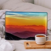 Resim Dağlarda Gün Doğuşu Notebook Sticker, Laptop sticker,, Hp Sticker, Asus Sticker, 15.6 inç Sticker 