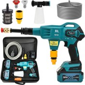 Resim Genel Markalar Profesyonel Kömürsüz 58vf Yüksek Basınçlı Çift Akülü Oto Araba Yıkama, Sulama, İlaçlama Makinesi 