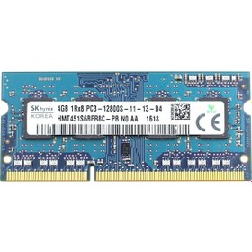 Resim SK Hynix HMT451S6BFR8C-PB 4 GB DDR3 1600 MHz CL11 Notebook Ram 