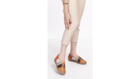 Resim Bags Shoes Guja 23Y701-2 Kadın Hakiki Deri Dolgu Taban Ultra Comfort Ayakkabı 