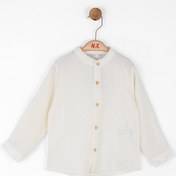 Resim Erkek Bebek Rüzgar Gömlek 46626 Beyaz 