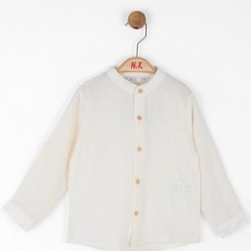 Resim Erkek Bebek Rüzgar Gömlek 46626 Beyaz 