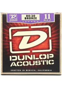 Resim Jim Dunlop Dab1152 Medium-Light 80/20 Bronze Akustik Gitar Teli 