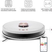 Resim Homend Alex Laser Pro 1283H Moplu ve Haritalamalı Akıllı Robot Süpürge Homend Alex Laser Pro 1283H Moplu ve Haritalamalı Akıllı Robot Süpürge