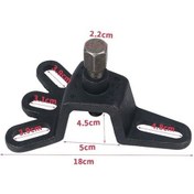 Resim Tongxida Ruıchı 3 Tekerlekli Bisiklet Fren Temizleme Aleti, Motosiklet Tamir Aracı, Siyah 