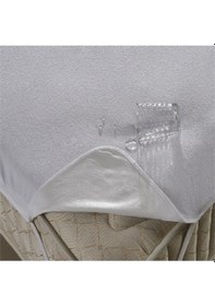 Resim Evony Çift Kişilik Pamuk Sıvı Geçirmez Alez 160x200 Cm Beyaz 