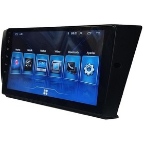 Resim Bmw E / 90 E / 92 E / 93 2005-2012 9 inç 10-256 GB Android Carplay Multimedya 