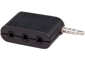 Resim RODE SC6 2 x TRRS giriş / 1 stereo kulaklık çıkış breakout box 