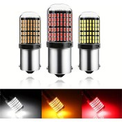 Resim Tongdashop 2 Adet Süper Parlak Led 1157 Bay15d Sarı Sinyal Ampulü 12v Ev Araç Işık 