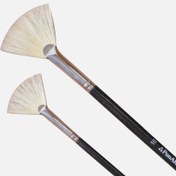 Resim PonArt 9907 Yelpaze Kıl Fırça No:4 