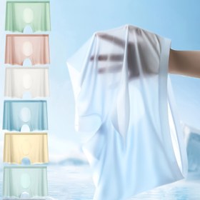 Resim 8 Adet Erkekler İçin Buzlu Slick Fiber Kumaş Dikişsiz Serinletici Yazlık Ultra İnce Nefes Alabilir Boxer Külot - Düz Renk, Orta Esneklik, Günlük Giyim için Rahat Kalıp, Konforlu İç Çamaşırı, Şık İç Çamaşırı, Pürüzsüz Dokulu 