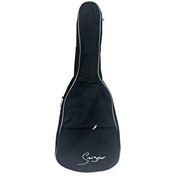 Resim Smiger Akustik Gitar Kılıfı - Pedli Beyaz Fitilli 