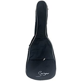 Resim Smiger Akustik Gitar Kılıfı - Pedli Beyaz Fitilli 