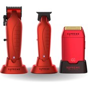 Resim Supreme Trimmer Vader Crunch Vader Profesyonel Saç Tıraş Makinesi Saç Sakal Kesim Çizim Sıfırlama 