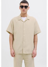 Resim Jack & Jones Joreaster Patras Erkek Gömlek Sarı 