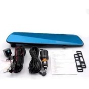 Resim Wevolt MB-600 Fullhd Araç Içi Yol Kayıt Geri Görüş Park Kamerası. Gece Görüş Dikiz Ayna Kamera. Araç Kamera 