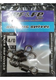 Resim Ef&Fe Rollıng Swıvel Çelik Paslanmaz Paket Fırdöndü 