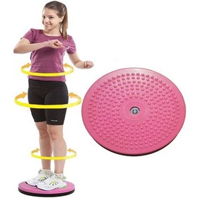 Resim Twister Disk Dönen Disc Spor Aleti Pilates 