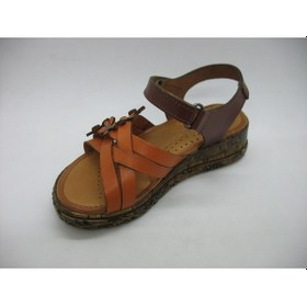 Resim Trend Sandals 8328 Deri Ortopedik Kız Çocuk Sandaleti 26-30 Turuncu 