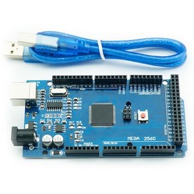 Resim Elektroniklimanı-Arduino Mega 2560 R3 - Klon (Usb Chip Ch340) Usb Kablo Dahil 