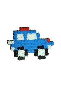 Resim Tik Tak Yapı Blokları Eğtici Oyuncaklar - 500 Parça 6 Renk Blok Seti 