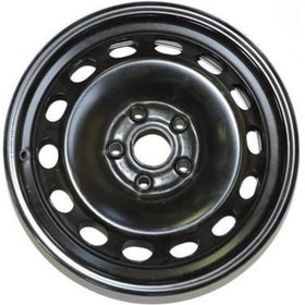 Resim Siyah Çeklik Jant 16 Inc Bijon Aralığı 5X112 5Q0601027Fg N11.1385 