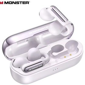 Resim Monster Ac601 Ows Kablosuz Bluetooth Kulaklık Enc Çağrı Gürültü Önleyici Kulak Purple 
