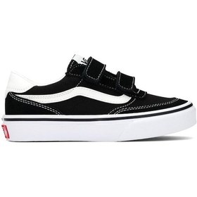Resim Vans Brooklyn Ls V Siyah Unisex Çocuk Sneaker Siyah 