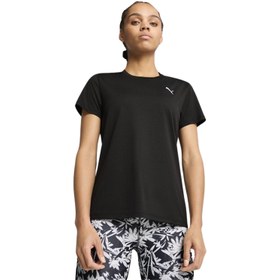 Resim Puma Tad Essential Crew Kadın Siyah Koşu Tişört 