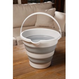 Resim Hobby Life Magıc Katlanır Kova-Gri 12 Lt 