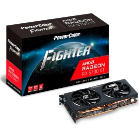Resim Powercolor Fighter RX6700XT 12GB 192BIT Gddr6 Dx-12 Pcı Express 4.0 Ekran Kartı Axrx 6700XT 12GBD6-3DH 