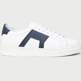 Resim Deery Erkek Hakiki Deri Beyaz Spor Ayakkabı 