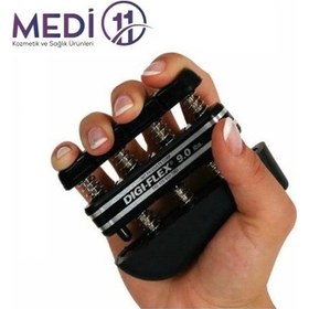 Resim Moves Siyah Digi-Flex Yaylı El Parmak Kuvvetlendirici Yay 