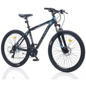 Resim Corelli Felix 1.0 26 Jant 21 Vites 15'' Kadro Hd Siyah / Turkuaz / Gri Dağ Bisikleti Turkaz 