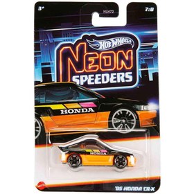 Resim Hot Wheels Neon Yarışçılar 85 Honda Cr-X HLH72-JKX99 
