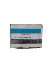 Resim Yapıştırma Balans Kurşunu,geniş Mavi Bantlı,100 Adet/pk, 4pk,24kg 