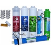 Resim Inline Kapalı Kasa Tüm Su Arıtma Cihazları Için Filtre Takımı 