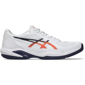 Resim Asics Solutıon Swıft Ff 2 Erkek Beyaz Tenis Ayakkabısı 1041a466-102 