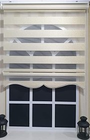 Resim StorBurada Zebra Stor Perde Altın Simli Etek Dilimli ST 007 Altın 180 x 260 