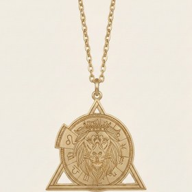 Resim BURÇ ELEMENT SEMBOLLÜ KOLYE - 45cm / Silver / Koç 