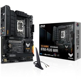 Resim ASUS TUF Gaming B760M-Plus WIFI D5 Intel 760 Soket 1700 DDR5 7200(OC)MHz ATX Gaming (Oyuncu) Anakart 