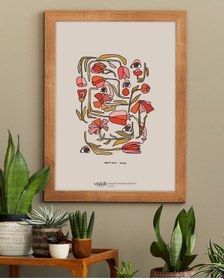 Resim Anason İşleri Gül Gözleri Viskili Poster 50x70cm 