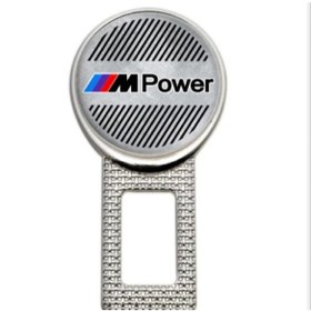 Resim Bmw M Power Ikaz Ses Susturucu Metal Toka 2 Adet Seti Çift Yönlü 