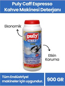 Resim Puly Caff Pulycaff Espresso Kahve Makinesi Temizleme Deterjanı 900 G 