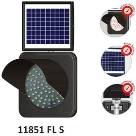 Resim SOLAR LED'Lİ SİPERLİKLİ LAMBA(Ø300mm) 