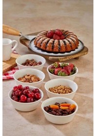 Resim Cooker Ckr4154 Porselen Çerezlik 12cm 6 Lı 