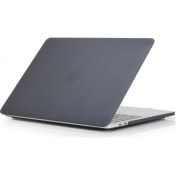 Resim Arabulalaca Macbook Pro 13.3" A2159 - A2289 Kılıf Ön Arka Mat Doku Case Tuochbar 